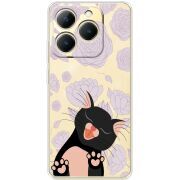 Прозорий чохол BoxFace Realme 15T Meow