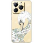 Прозорий чохол BoxFace Realme 15T Swan