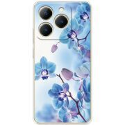 Чохол зі стразами Realme 15T Orchids