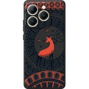 Чорний чохол BoxFace Realme 15T Ornament