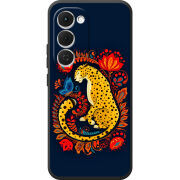 Чохол BoxFace Tecno Spark 40 Pro Plus Petrykivka Leopard