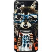 Чохол BoxFace Tecno Spark 40 Pro Plus Енот с банкой