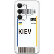 Прозорий чохол BoxFace Tecno Spark 40 Pro Plus Ticket Kiev