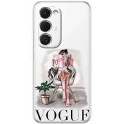 Прозорий чохол BoxFace Tecno Spark 40 Pro Plus VOGUE