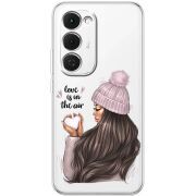 Прозорий чохол BoxFace Tecno Spark 40 Pro Plus love is in the air