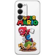 Прозорий чохол BoxFace Tecno Spark 40 Pro Plus Super Mario