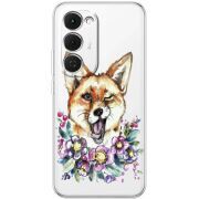 Прозорий чохол BoxFace Tecno Spark 40 Pro Plus Winking Fox