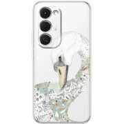 Прозорий чохол BoxFace Tecno Spark 40 Pro Plus Swan