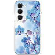 Чохол зі стразами Tecno Spark 40 Pro Plus Orchids