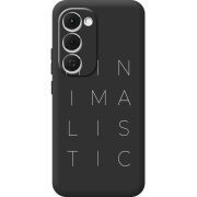 Чорний чохол BoxFace Tecno Spark 40 Pro Plus Minimalistic