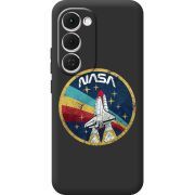 Чорний чохол BoxFace Tecno Spark 40 Pro Plus NASA