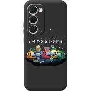 Чорний чохол BoxFace Tecno Spark 40 Pro Plus Among Us Impostors