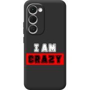 Чорний чохол BoxFace Tecno Spark 40 Pro Plus I'm Crazy