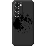 Чорний чохол BoxFace Tecno Spark 40 Pro Plus Planet