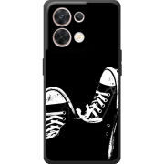Чохол BoxFace OPPO Reno 8 5G Black Sneakers