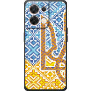 Чохол BoxFace OPPO Reno 8 5G Тризуб Вишивка