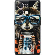 Чохол BoxFace OPPO Reno 8 5G Енот с банкой