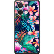 Чохол BoxFace OPPO Reno 8 5G flowers in the tropics
