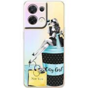Прозорий чохол BoxFace OPPO Reno 8 5G City Girl