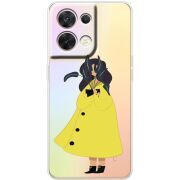 Прозорий чохол BoxFace OPPO Reno 8 5G Just a Girl