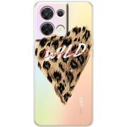 Прозорий чохол BoxFace OPPO Reno 8 5G Wild Love
