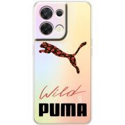 Прозорий чохол BoxFace OPPO Reno 8 5G Wild Cat