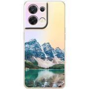 Прозорий чохол BoxFace OPPO Reno 8 5G Blue Mountain