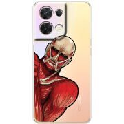 Прозорий чохол BoxFace OPPO Reno 8 5G Титан