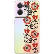 Прозорий чохол BoxFace OPPO Reno 8 5G Ethno Ornament