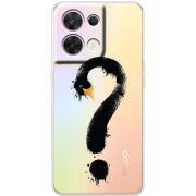 Прозорий чохол BoxFace OPPO Reno 8 5G Swan question