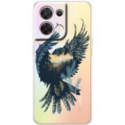 Прозорий чохол BoxFace OPPO Reno 8 5G Eagle