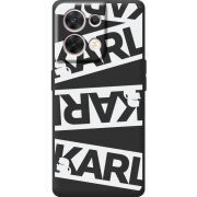 Чорний чохол BoxFace OPPO Reno 8 5G White Karl