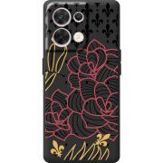 Чорний чохол BoxFace OPPO Reno 8 5G FranceFlowers
