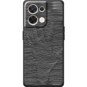 Чорний чохол BoxFace OPPO Reno 8 5G Optical Hand