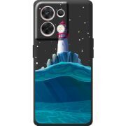 Чорний чохол BoxFace OPPO Reno 8 5G Lighthouse