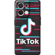 Чорний чохол BoxFace OPPO Reno 8 5G Tik Tok