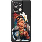 Чорний чохол BoxFace OPPO Reno 8 5G Tanker Girl