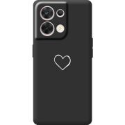 Чорний чохол BoxFace OPPO Reno 8 5G My Heart