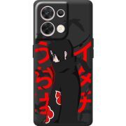 Чорний чохол BoxFace OPPO Reno 8 5G Учиха Итачи