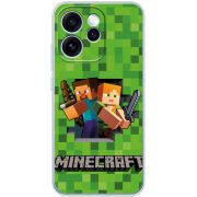 Чохол BoxFace OPPO Reno 15 Pro Майнкрафт Стів і Алекс