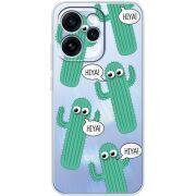 Прозорий чохол BoxFace OPPO Reno 15 Pro с 3D-глазками HIYA