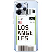 Прозорий чохол BoxFace OPPO Reno 15 Pro Ticket Los Angeles