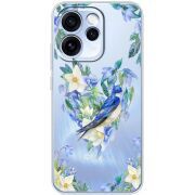 Прозорий чохол BoxFace OPPO Reno 15 Pro Spring Bird