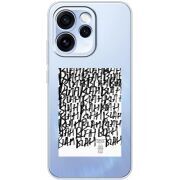 Прозорий чохол BoxFace OPPO Reno 15 Pro Blah Blah