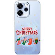 Прозорий чохол BoxFace OPPO Reno 15 Pro Merry Christmas