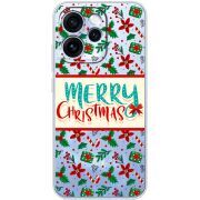 Прозорий чохол BoxFace OPPO Reno 15 Pro Vintage Christmas Pattern