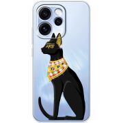 Чохол зі стразами OPPO Reno 15 Pro Egipet Cat