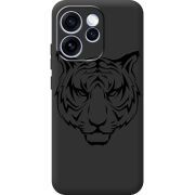 Чорний чохол BoxFace OPPO Reno 15 Pro Tiger