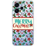 Прозорий чохол BoxFace OPPO Reno 15 Vintage Christmas Pattern