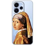 Прозорий чохол BoxFace OPPO Reno 15 Девушка с жемчужной серёжкой